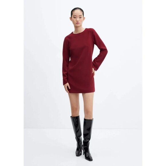 MANGO Aqua Patent Leather Knee Length Boots - Picture 7 of 16